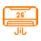 Air Conditioner Logo Orange